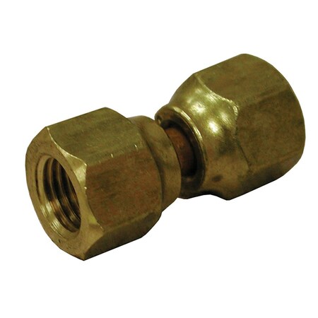 Jones Stephens 3/8in. FIP Brass Flare Swivel F40095